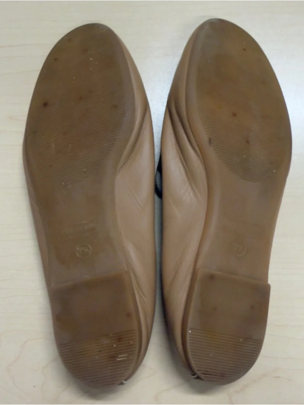Everlane Tan Leather Slip-On Elastic Back Driving Loafers Size 7.5